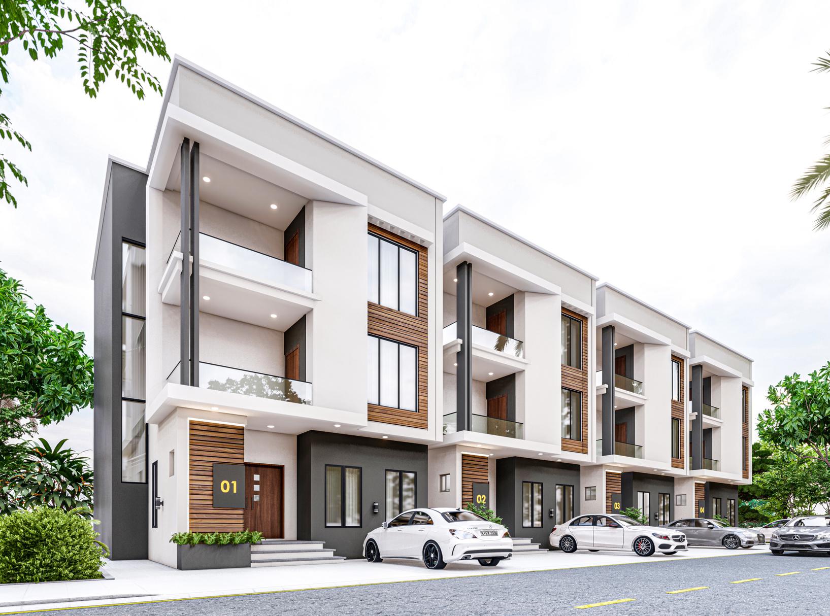 4 Bedroom Terrace, Gbagada Lagos